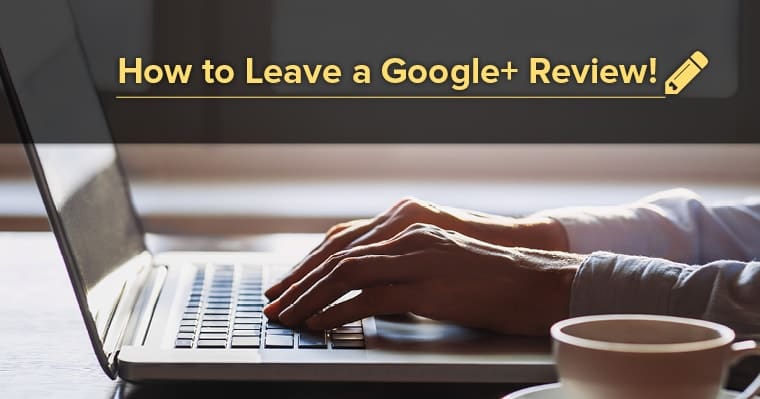 How to Leave a Google+ Review Banner