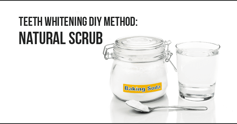 DIY whitening scrub